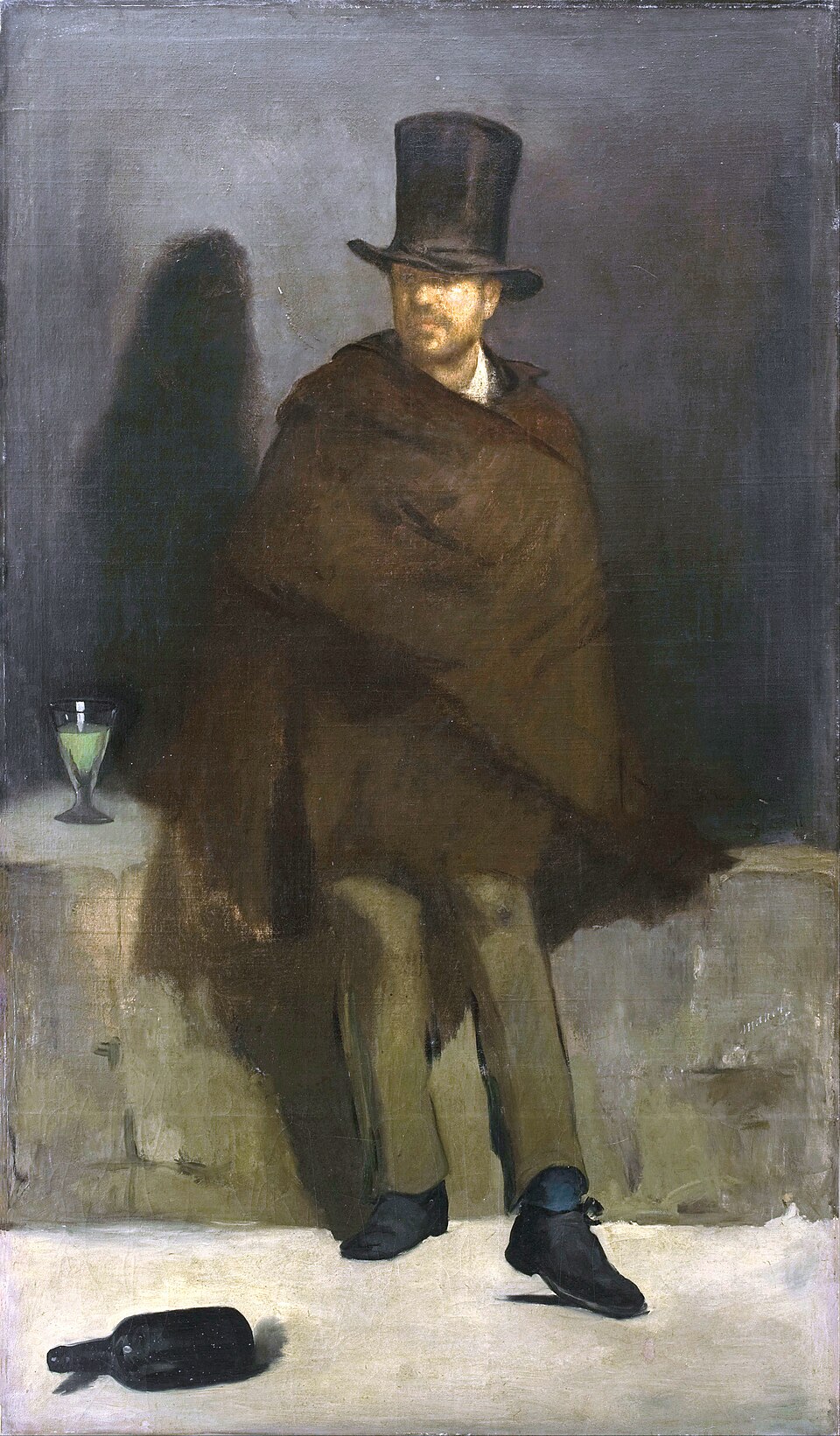 Edouard Manet's The Absinthe Drinker.